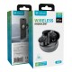 CELEBRAT earphones με θήκη φόρτισης W80, True Wireless, 13mm, 30/230mAh, γκρι