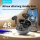 CELEBRAT earphones με θήκη φόρτισης W80, True Wireless, 13mm, 30/230mAh, γκρι