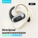 CELEBRAT earphones με θήκη φόρτισης W77, OWS, 12mm, 40/400mAh, μαύρα