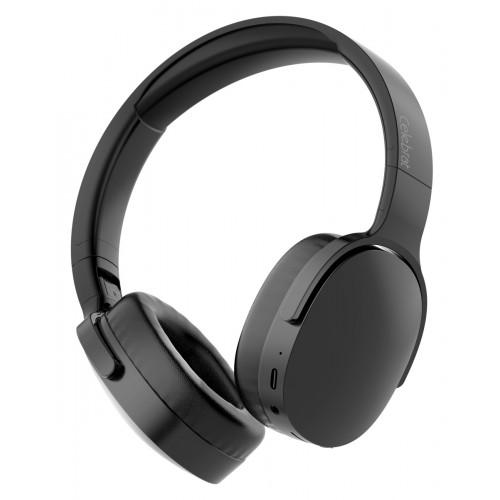 CELEBRAT headphones A45, ασύρματα & ενσύρματα, micro SD, 40mm, 250mAh, μαύρα