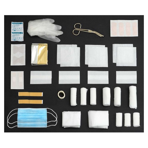 PETEX kit πρώτων βοηθειών για οχήματα 43930005, DIN 13164-2022, μπλε