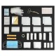 PETEX kit πρώτων βοηθειών για οχήματα 43930004, DIN 13164-2022, μαύρο
