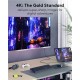 GOOBAY καλώδιο HDMI 80104 με Ethernet, soft, 4K/60Hz, 18 Gbps, 3m, μαύρο