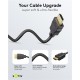 GOOBAY καλώδιο HDMI 80104 με Ethernet, soft, 4K/60Hz, 18 Gbps, 3m, μαύρο