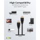 GOOBAY καλώδιο HDMI 80105 με Ethernet, soft, 4K/60Hz, 18 Gbps, 5m, μαύρο
