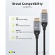 GOOBAY καλώδιο HDMI 2.1 76278 με Ethernet, AOC, 8K/60Hz, 48 Gbps, 50m, μαύρο