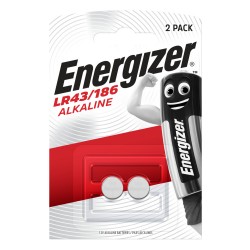 ENERGIZER αλκαλικές μπαταρίες LR43/186, 1.5V, 2τμχ