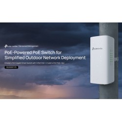 TP-LINK smart switch SG2005P-PD, 1x Gigabit PoE++ in/4x Gigabit PoE+ out, V1.0