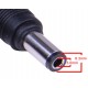 POWERTECH αντάπτορας για φορτιστή laptop M1 για Toshiba/NEC 6.3x3mm, 15V, μαύρος