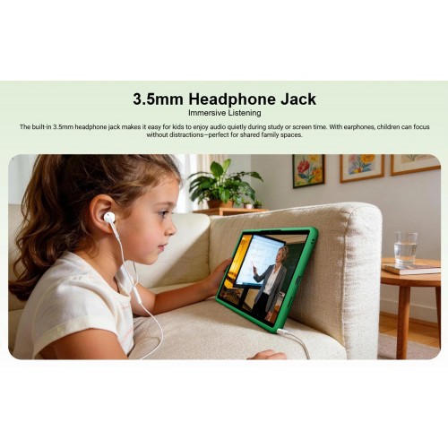 DOOGEE tablet U11 Kid, 11", 4/128GB, Android 16, 8580mAh, πράσινο