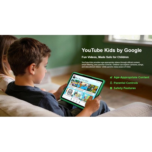 DOOGEE tablet U11 Kid, 11", 4/128GB, Android 16, 8580mAh, πράσινο