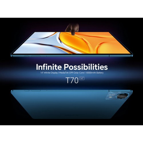 TECLAST tablet T70, 14", 8/128GB, 4G, Android 14, 10000mAh, μπλε