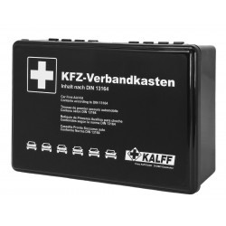 KALFF kit πρώτων βοηθειών για οχήματα FK1734-99, DIN 13164-2022, μαύρο