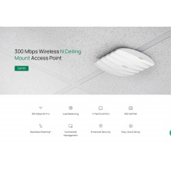TP-LINK access point EAP115, 300Mbps, οροφής, V4.30