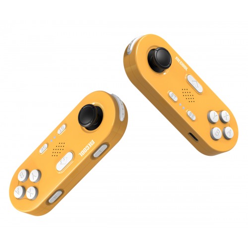 MECOOL σετ ασύρματων motion gamepad KidzMove GM2 για Android smart TV & TV Box, κίτρινο, 2τμχ