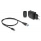DELOCK docking station για M.2 NVMe PCIe SSD 64364, 2 θέσεων, 20Gbps, clone function, μαύρο