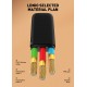 LDNIO καλώδιο Lightning σε USB LS242i, flat, 30W, 480Mbps, 2m, μαύρο