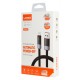 LDNIO καλώδιο Lightning σε USB LS242i, flat, 30W, 480Mbps, 2m, μαύρο