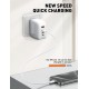 LDNIO καλώδιο USB-C iP-902c, 65W, 480Mbps, 2m, λευκό