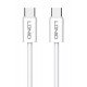 LDNIO καλώδιο USB-C iP-901c, 65W, 480Mbps, 1m, λευκό
