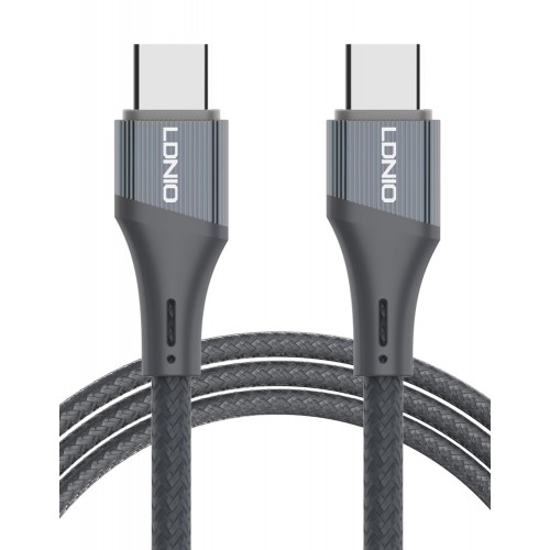 LDNIO καλώδιο USB-C LC632c, 100W, 480Mbps, 2m, μαύρο