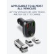 LDNIO FM transmitter & φορτιστής C704Q, USB-C/2x USB, 36W, Bluetooth, μαύρο