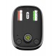 LDNIO FM transmitter & φορτιστής C704Q, USB-C/2x USB, 36W, Bluetooth, μαύρο