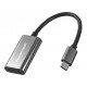 POWERTECH αντάπτορας USB-C σε HDMI PTR-0208, 4K/30Hz, 10 Gbps, γκρι