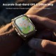 KOSPET smartwatch TANK M4, heart rate, 1.96" AMOLED, GPS, 10 ATM & IP69K, μαύρο