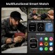 KOSPET smartwatch TANK M4C, heart rate, 1.96" AMOLED, GPS, 5 ATM & IP69K, με φακό, μαύρο