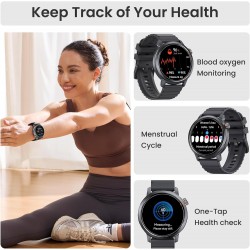 KOSPET smartwatch Orb, heart rate, 1.43" AMOLED, IP68, μαύρο