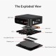 BEELINK mini PC SER5 Max, AMD Ryzen R7 7735U, 16GB, 500GB M.2, Windows 11 Pro