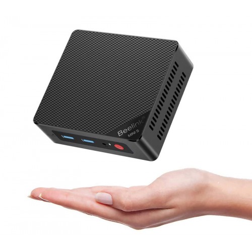BEELINK mini PC Mini S12, Intel N95, 12GB, 480GB M.2, Windows 11 Pro