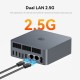 BEELINK mini PC EQR7, AMD Ryzen 7 7735U, 16GB, 500GB M.2, Windows 11 Pro