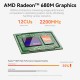 BEELINK mini PC EQR7, AMD Ryzen 7 7735U, 16GB, 500GB M.2, Windows 11 Pro