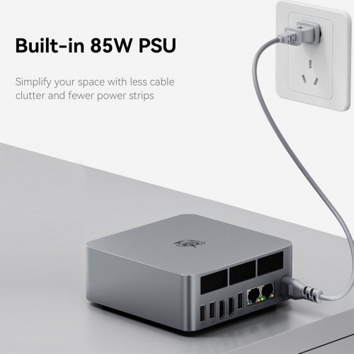 BEELINK mini PC EQR7, AMD Ryzen 7 7735U, 16GB, 500GB M.2, Windows 11 Pro