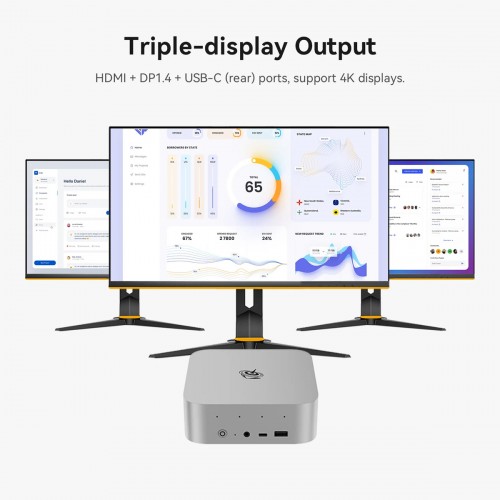 BEELINK mini PC SEi13 Pro, Intel i7-13620H, 32GB, 1TB M.2, Windows 11 Pro
