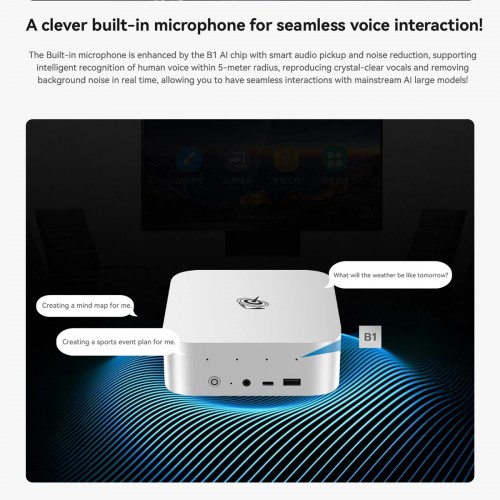 BEELINK mini PC SEi13 Pro, Intel i7-13620H, 32GB, 1TB M.2, Windows 11 Pro