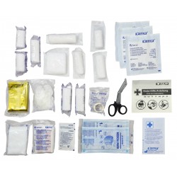KALFF kit πρώτων βοηθειών για οχήματα FK1793-99, DIN 13164-2022, γαλάζιο