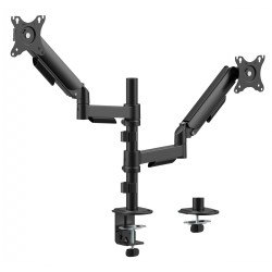 POWERTECH βάση γραφείου για 2x οθόνες PT-1628, 17-32", έως 9kg