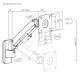 BRATECK επιτοίχια βάση οθόνης LDA113-111, 17-32", έως 9kg