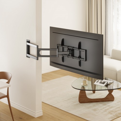 BRATECK επιτοίχια βάση τηλεόρασης LPA95-465XL, 37-86", έως 50kg, full motion