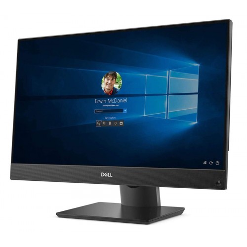 DELL PC OptiPlex 7470 AIO, Refurbished Grade B, i5-9500, 8/256GB M.2, 23.8" Touch, CAM, WiFi, FreeDOS