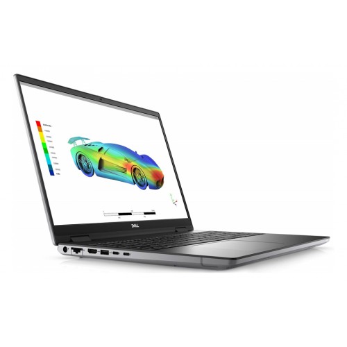 DELL Laptop PRECISION 7670, Factory Refurbished Grade A, i9-12950HX, 64GB/1TB SSD, 16", Cam, Integrated Graphics, Windows 10 Pro