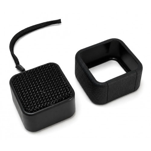 POWERTECH μίνι φορητό ηχείο TWS PT-1626, μαγνητικό, 5W, Bluetooth, 400mAh, μαύρο