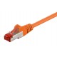GOOBAY καλώδιο δικτύου 93467, CAT 6 S/FTP, copper, 250MHz, 0.50m, πορτοκαλί