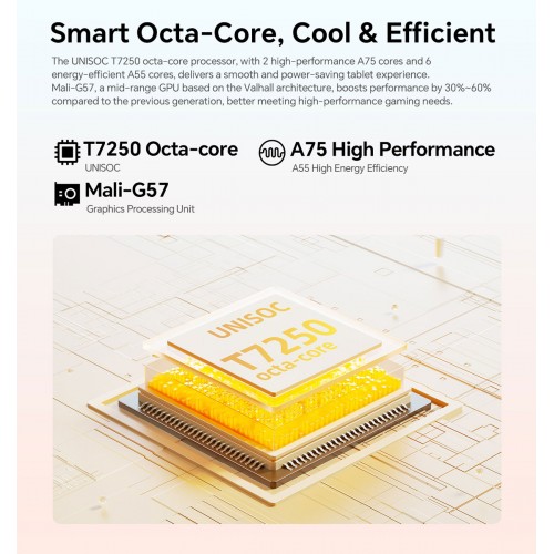 TECLAST tablet P30T με πληκτρολόγιο/στυλό αφής/θήκη, 10.1", 3/128GB, Android 16, 6000mAh, γκρι