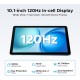 DOOGEE tablet Tab G5, 10.1", 3/128GB, 4G, Android 16, 7500mAh, μπλε