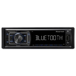 POWERTECH ηχοσύστημα αυτοκινήτου PT-1603, αποσπώμενο πάνελ, 1 DIN, Bluetooth/FM/USB/Micro SD, 4x 55W