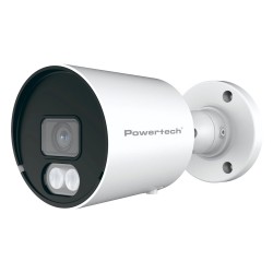 POWERTECH υβριδική κάμερα CCTV PT-1583 με μικρόφωνο & Full Color λειτουργία, 5MP, 2.8mm, IP67